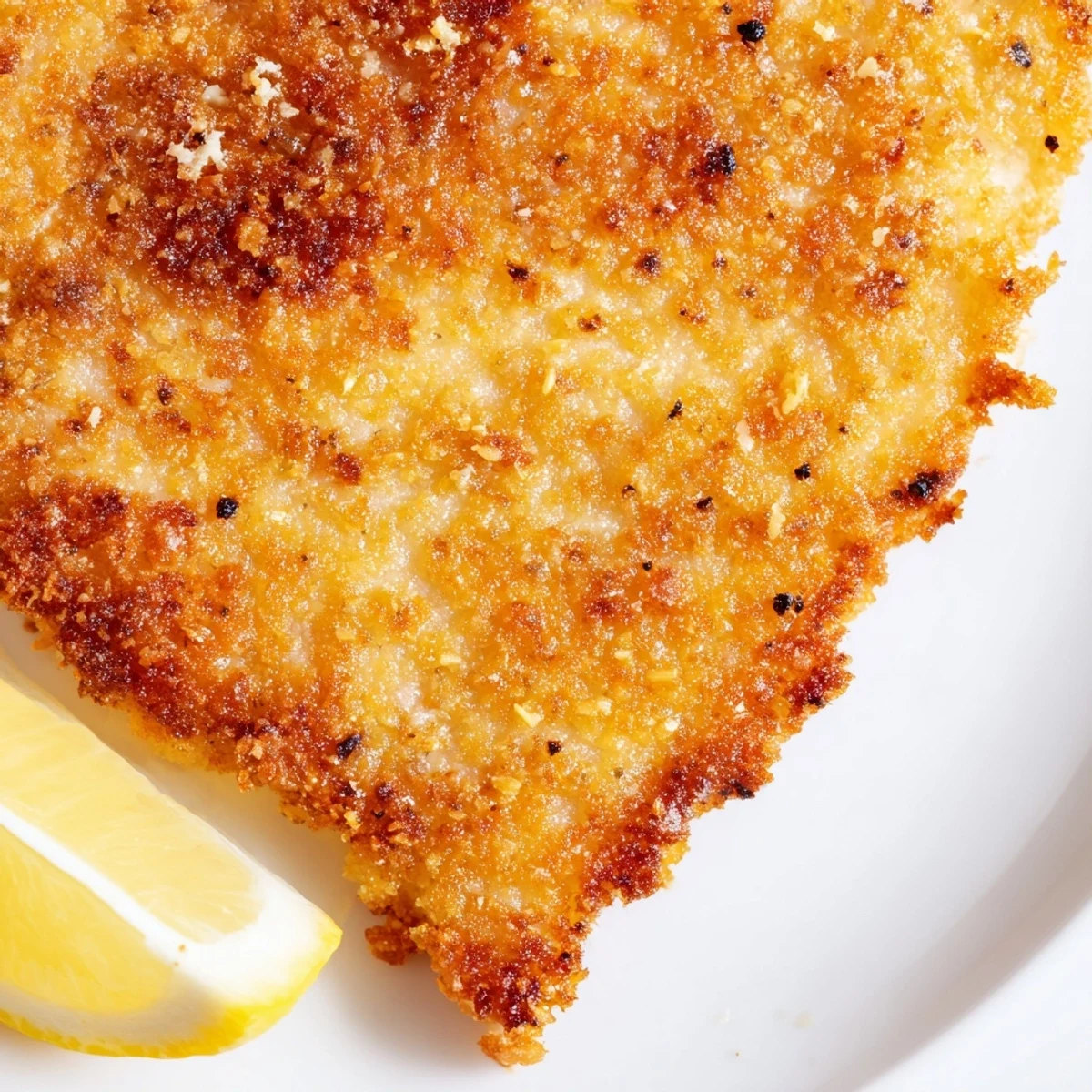 Golden crispy Greek fried cheese sizzling in olive oil with fresh lemon wedges