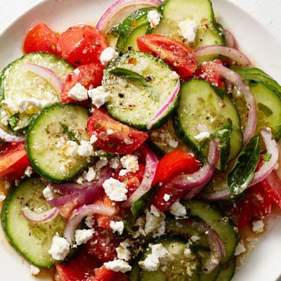 Italian Cucumber Salad