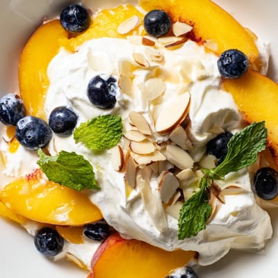 Peaches And Cream Salad