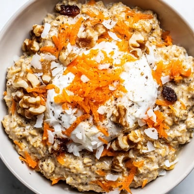 Carrot Cake Overnight Oats